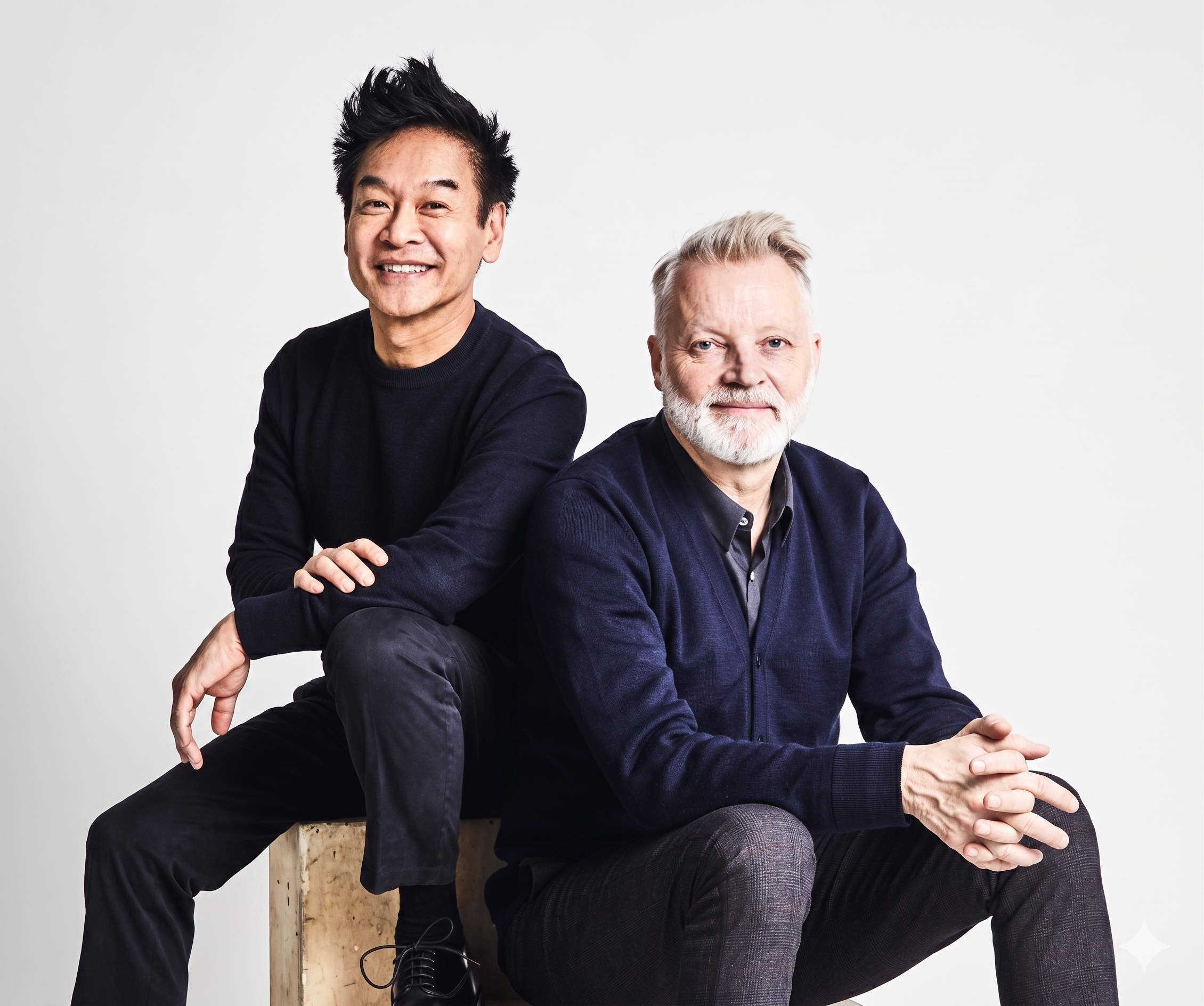 George Yabu and Glenn Pushelberg, founders of Yabu Pushelberg